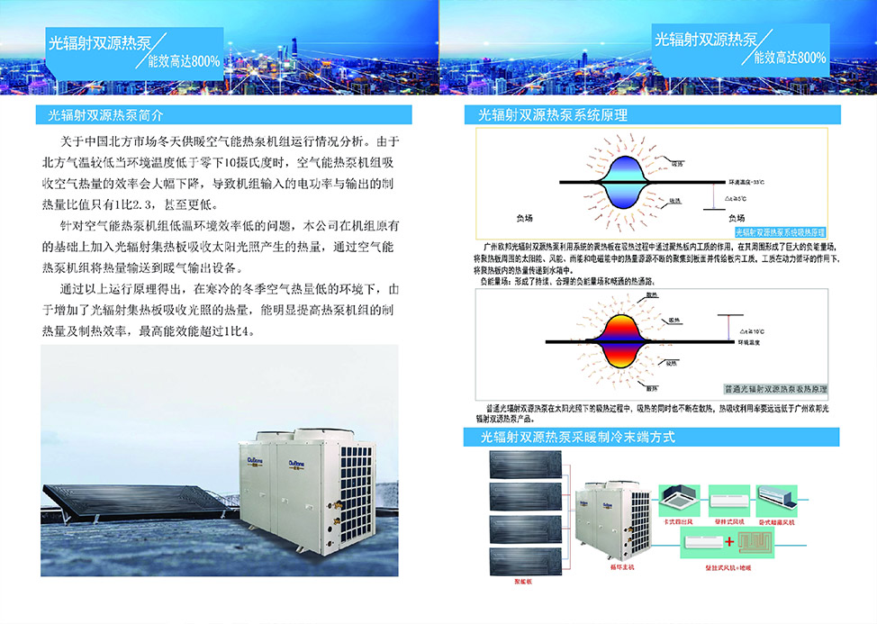 光輻射雙源熱泵